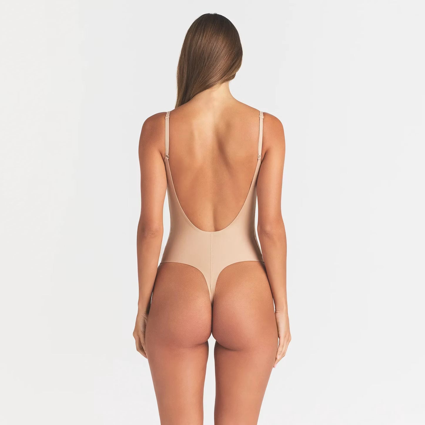Low back bodysuit Beige