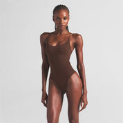 Thong Bodysuit Café